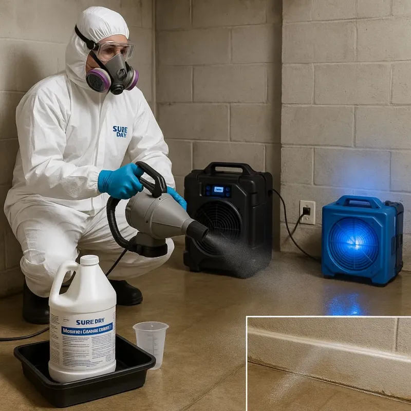 Sanitization and Odor Removal process in Orland Park, IL
