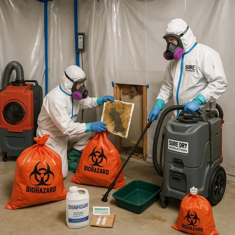 Contaminated Water Handling Protocols process in Orland Park, IL