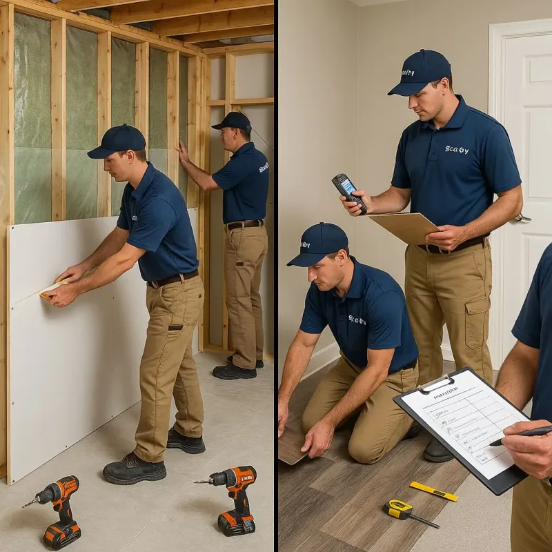 Repairs and Reconstruction process in Orland Park, IL
