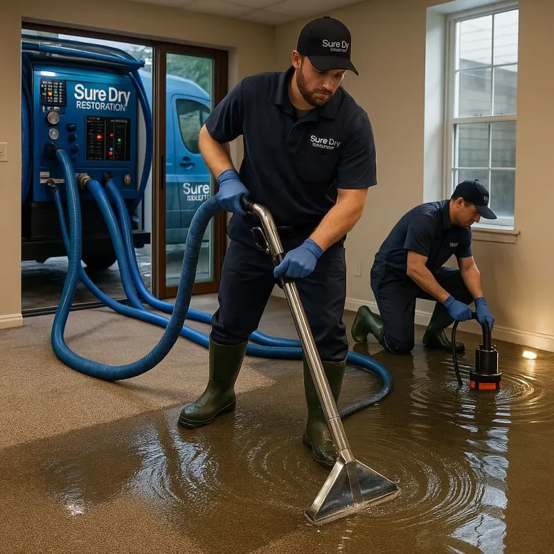 Water Extraction and Removal process in Orland Park, IL
